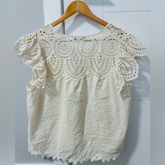 House of Harlow eyelet blouse - Picture 6 of 6